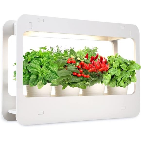 LED Indoor Herb Garden, CRI 95+, Herb Grower Light with Timer, Indoor Gardening - Picture 1 of 5